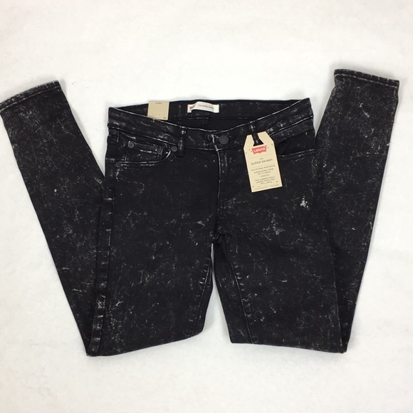 NWT Levi’s 710 Super Skinny Colored Denim Jeans - Picture 3 of 8